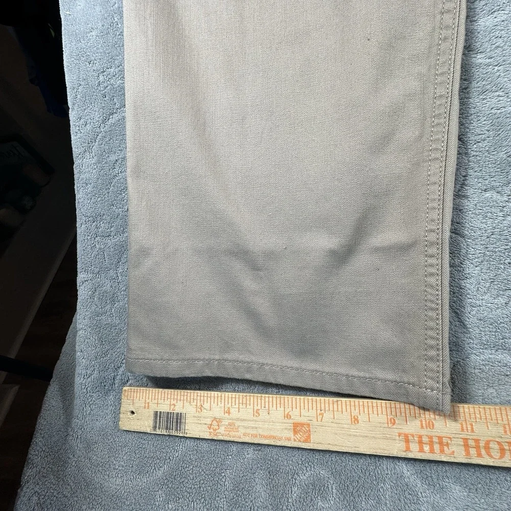 Levi's Men's 559 Khaki Jeans Straight Leg 50 x 32 Relaxed Fit Cotton Tan Big New